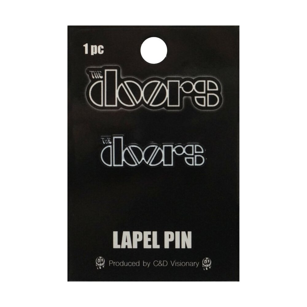 Doors Enamel Pin - 60s 70s Psychedelic Blues Rock Music Band Apparel Gift NWT